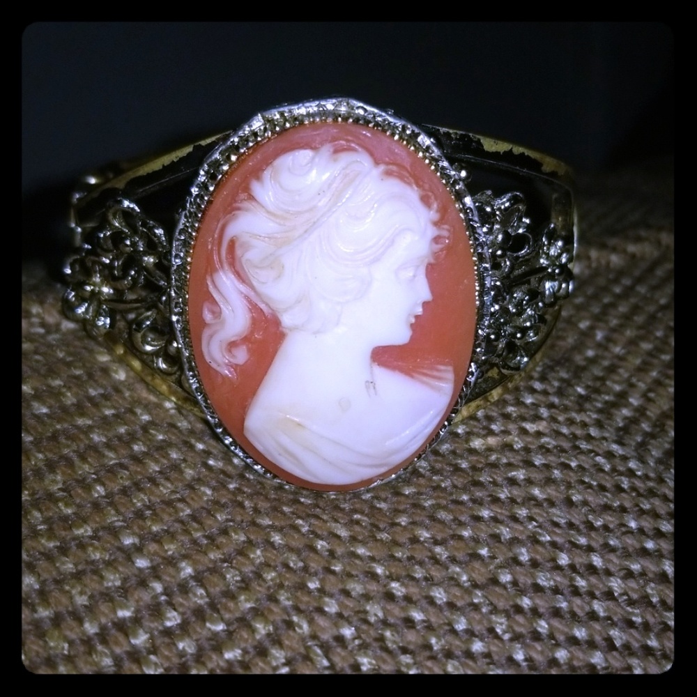 Vintage West Germany Cameo Bracelet